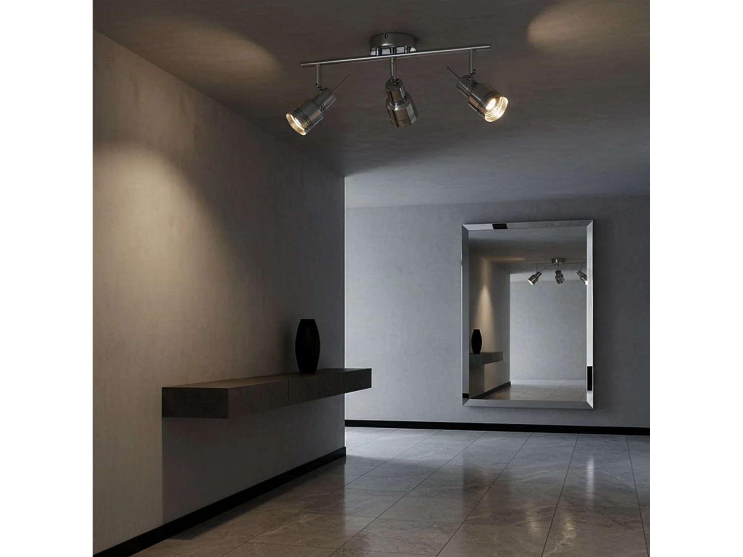 Lampe Toolight App747 Grey