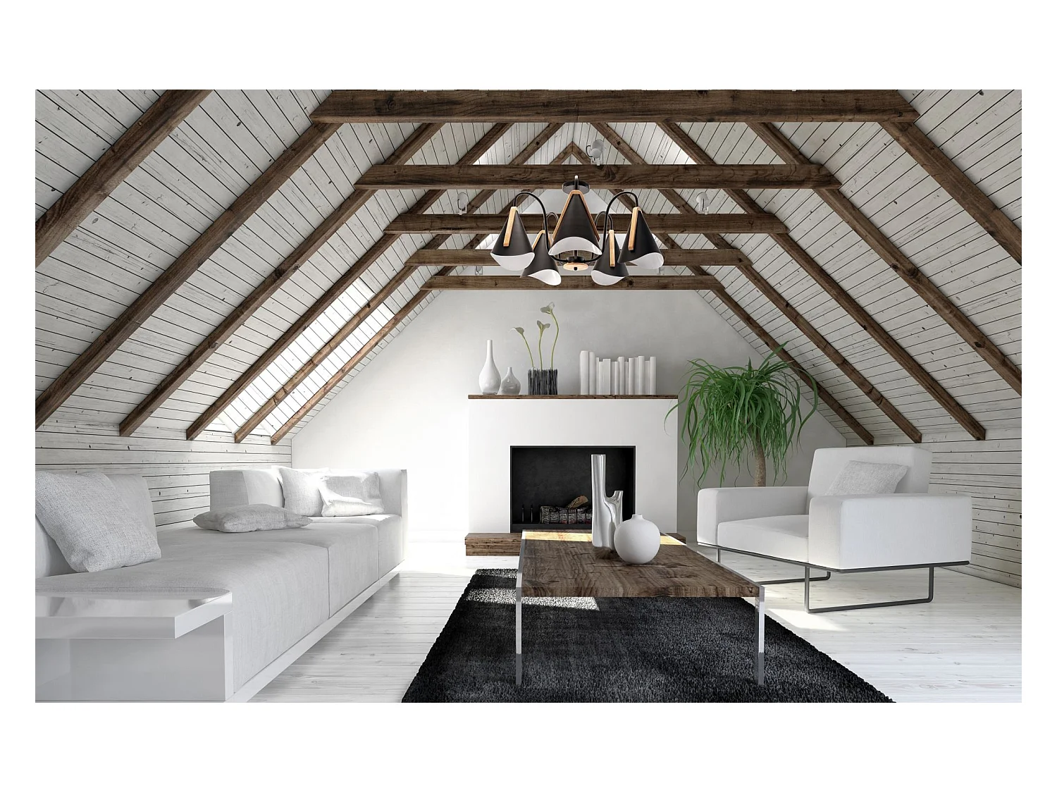 Lampe Toolight App607-5C Black