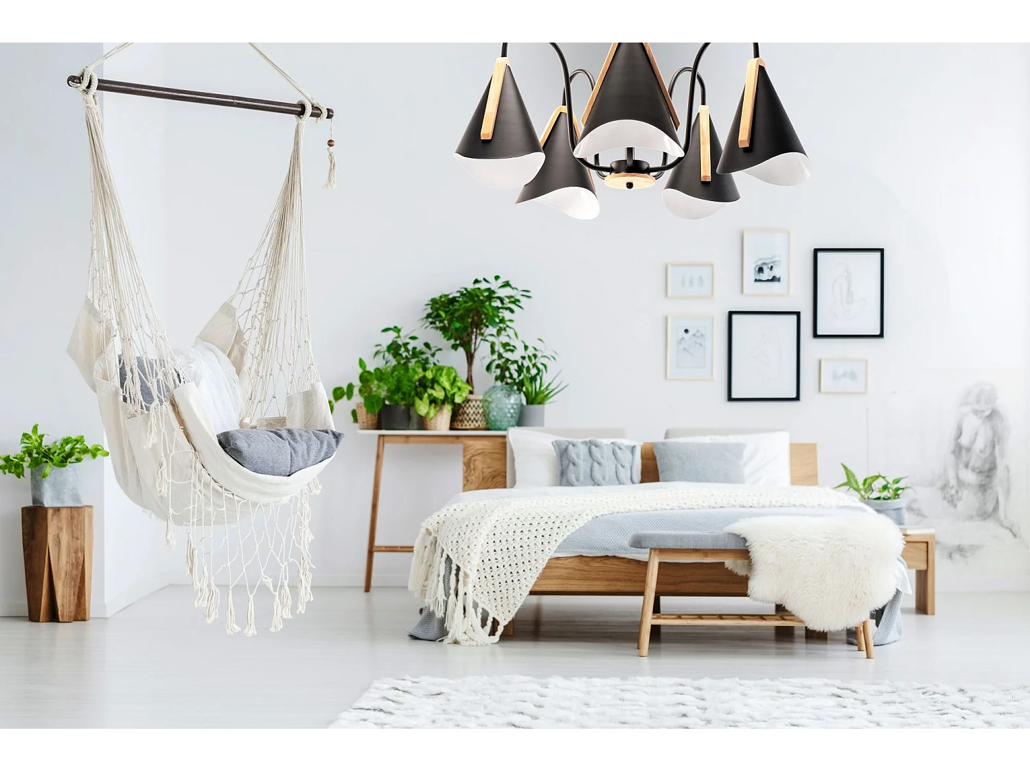 Lampe Toolight App607-5C Black