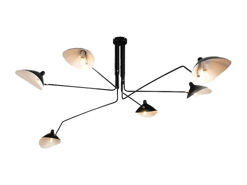 Lampe Toolight App570-6C Black