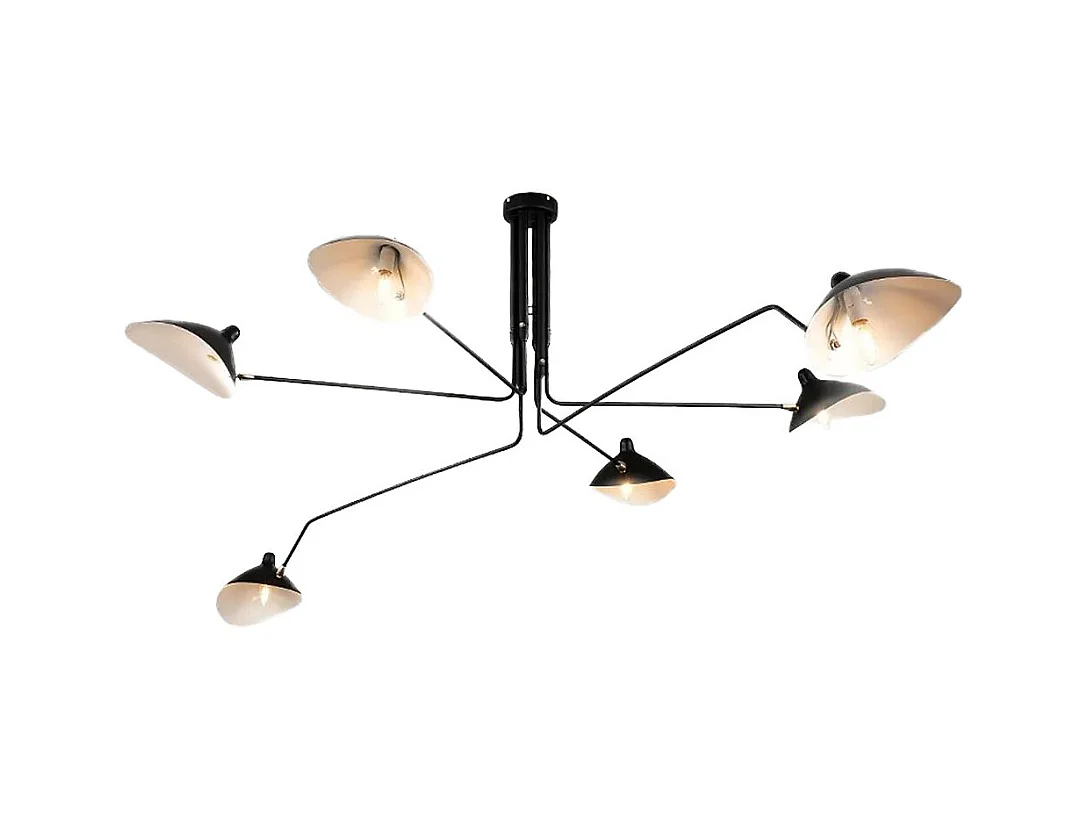 Lampe Toolight App570-6C Black