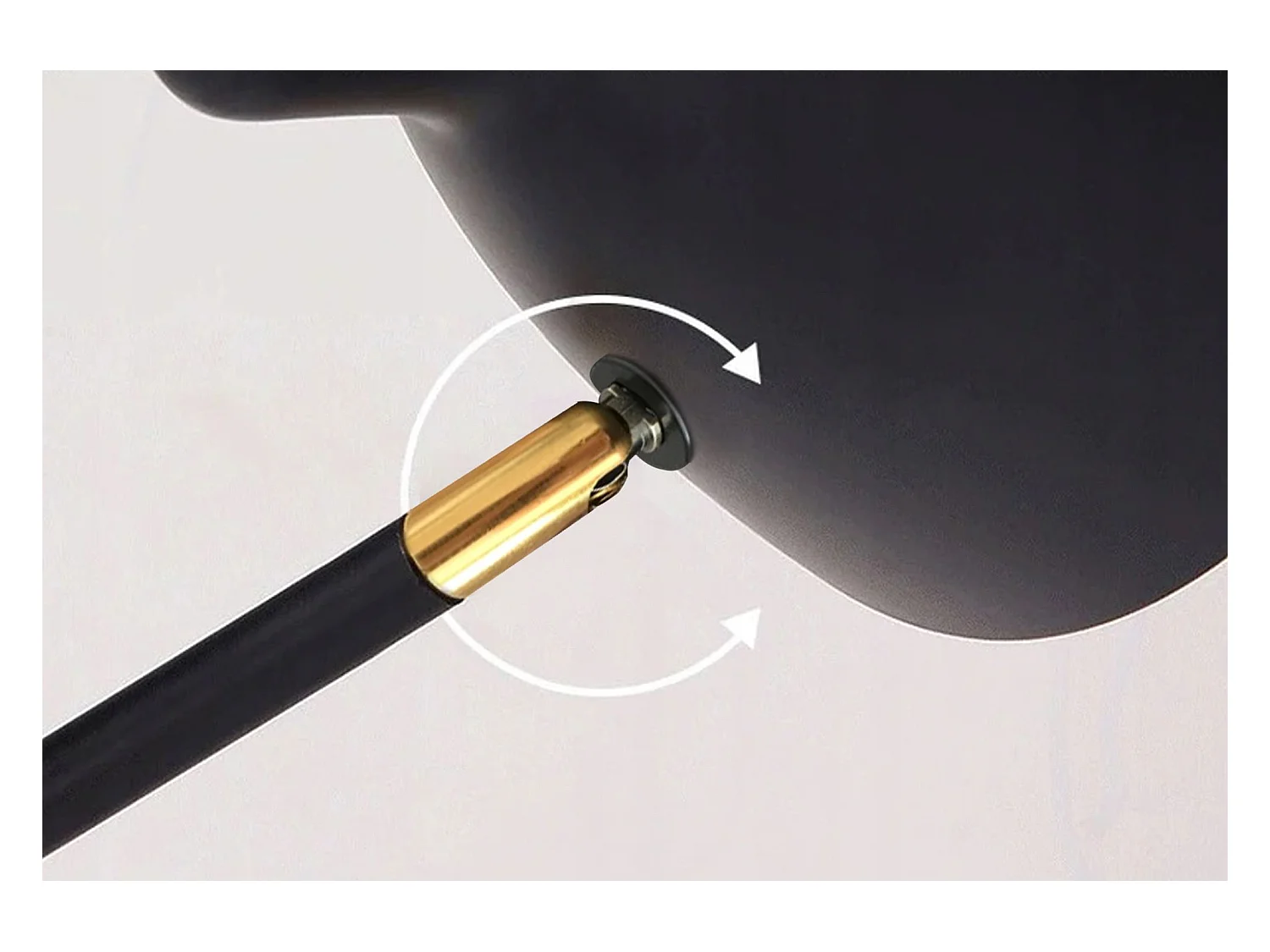 Lampe Toolight App570-6C Black