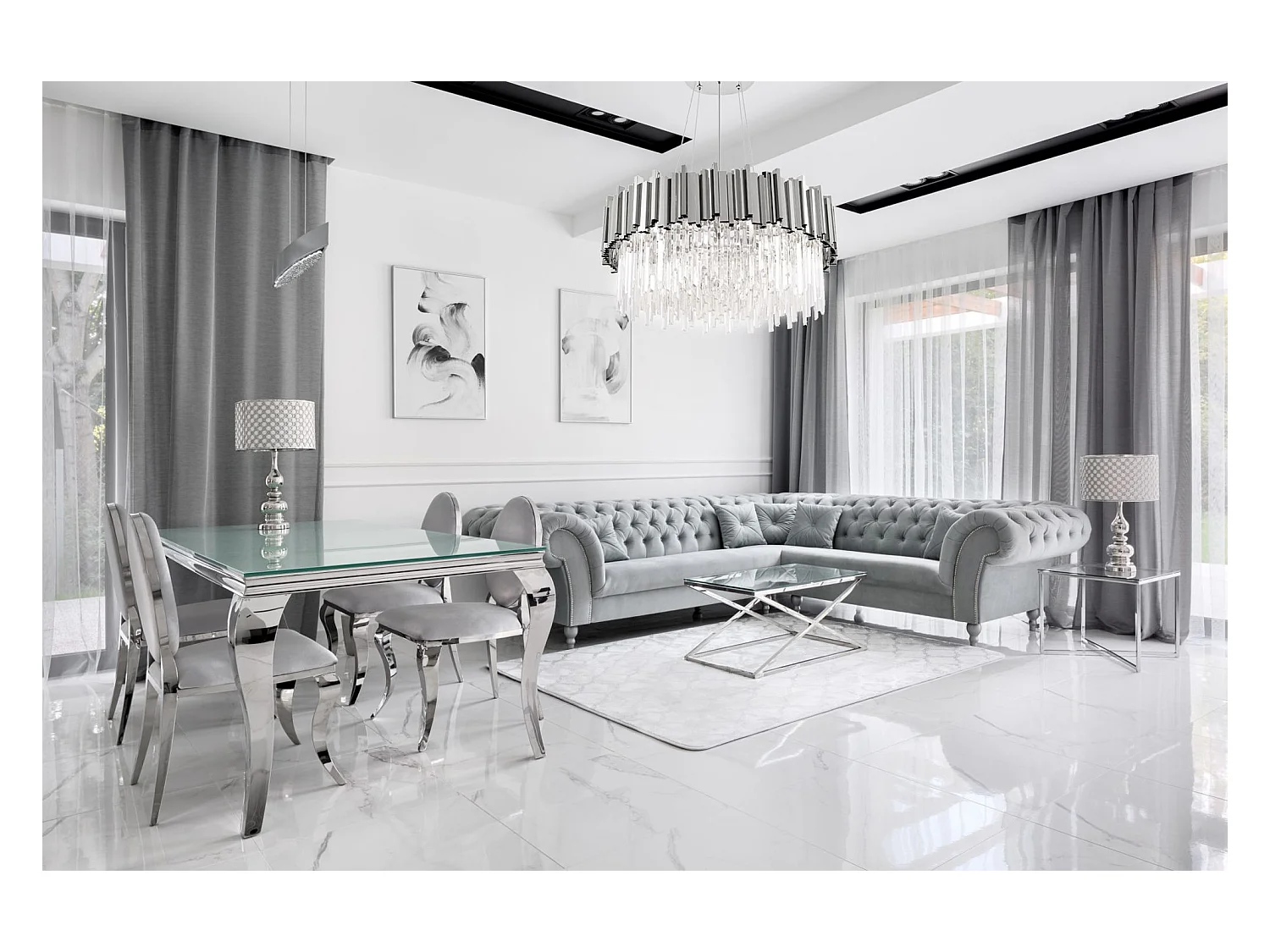 Lampe Toolight App1480-1C Chrome