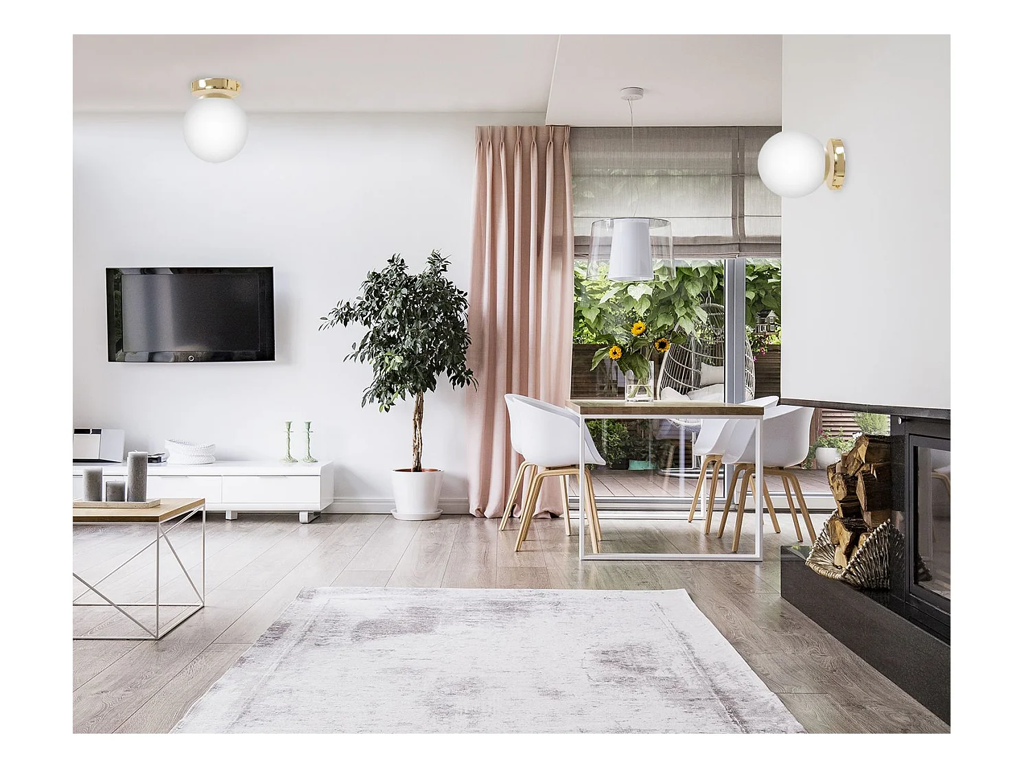 Lampe Toolight App1156-1C Gold