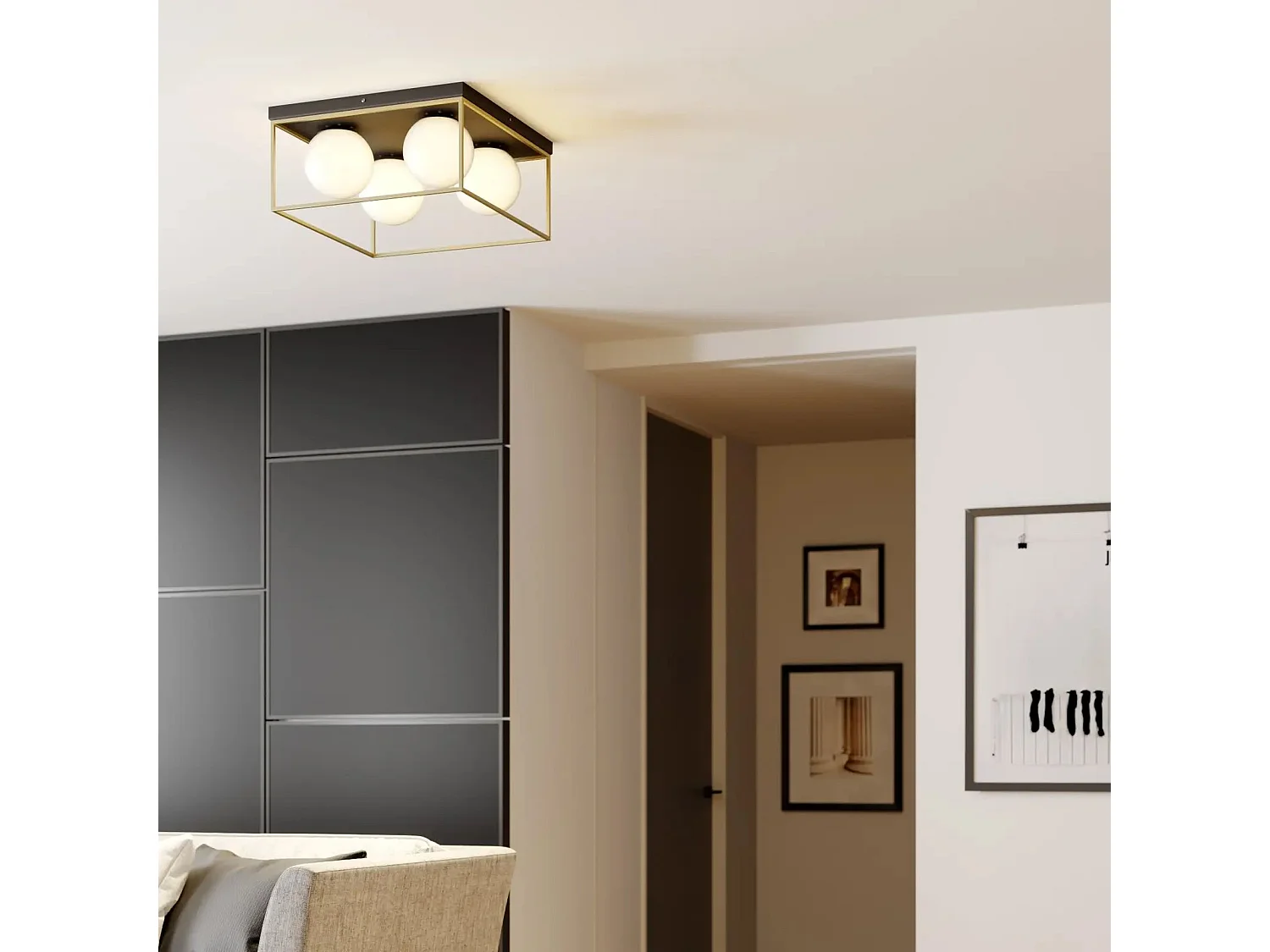 Lampe Toolight App1168-4C Gold