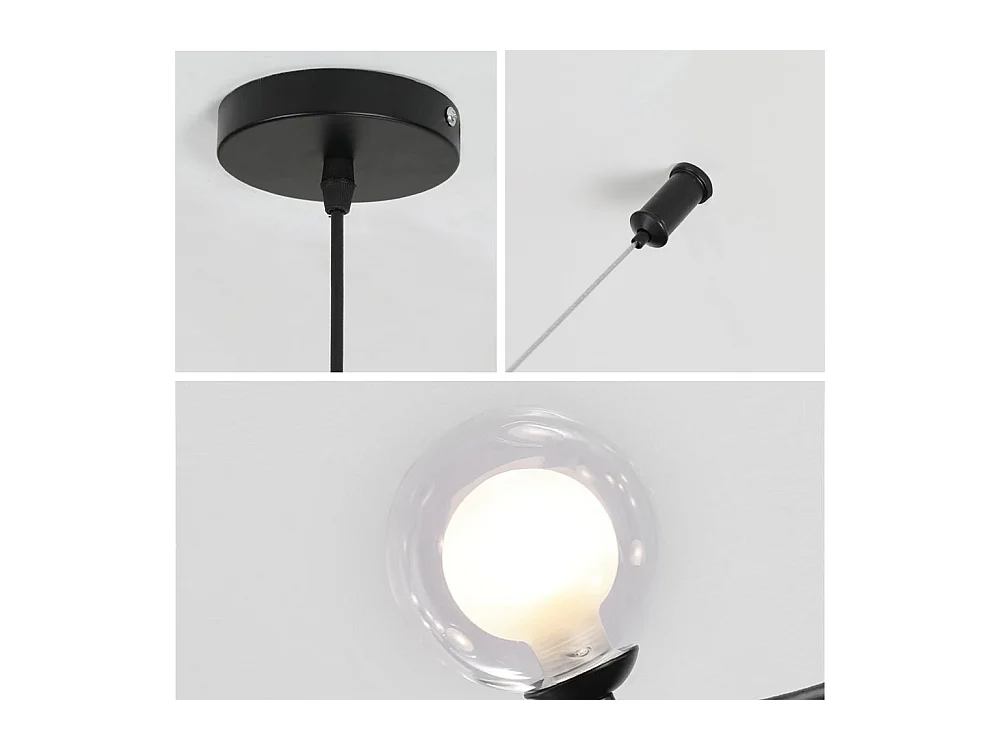 Lampe Toolight App754-8Cp Black
