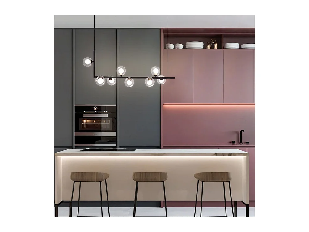 Lampe Toolight App754-8Cp Black