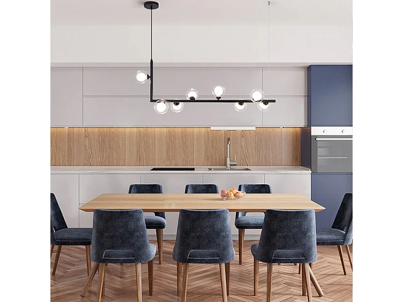 Plafonnière Toolight App754-8Cp Black