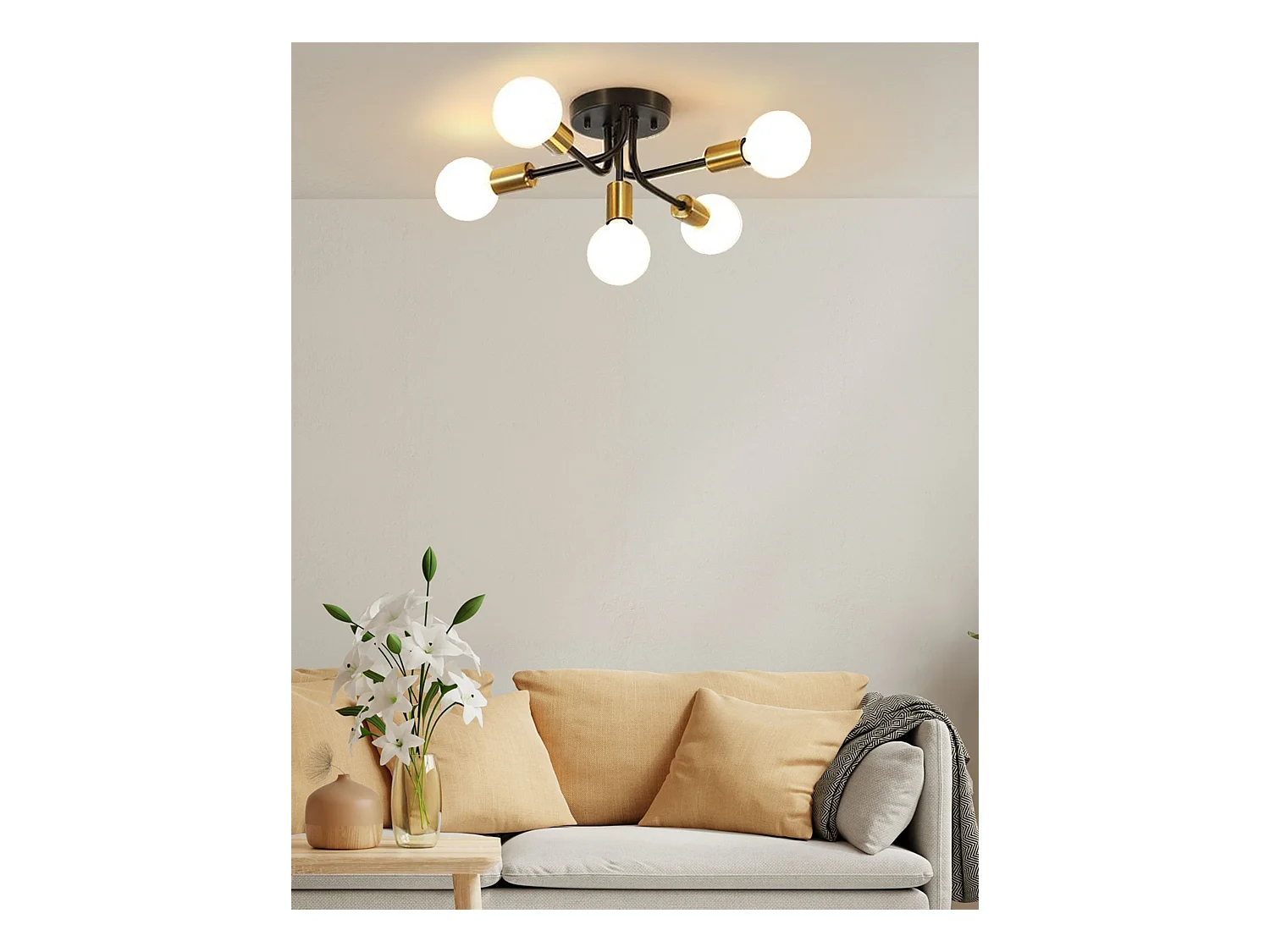 Lampe Toolight App1118-5C Black