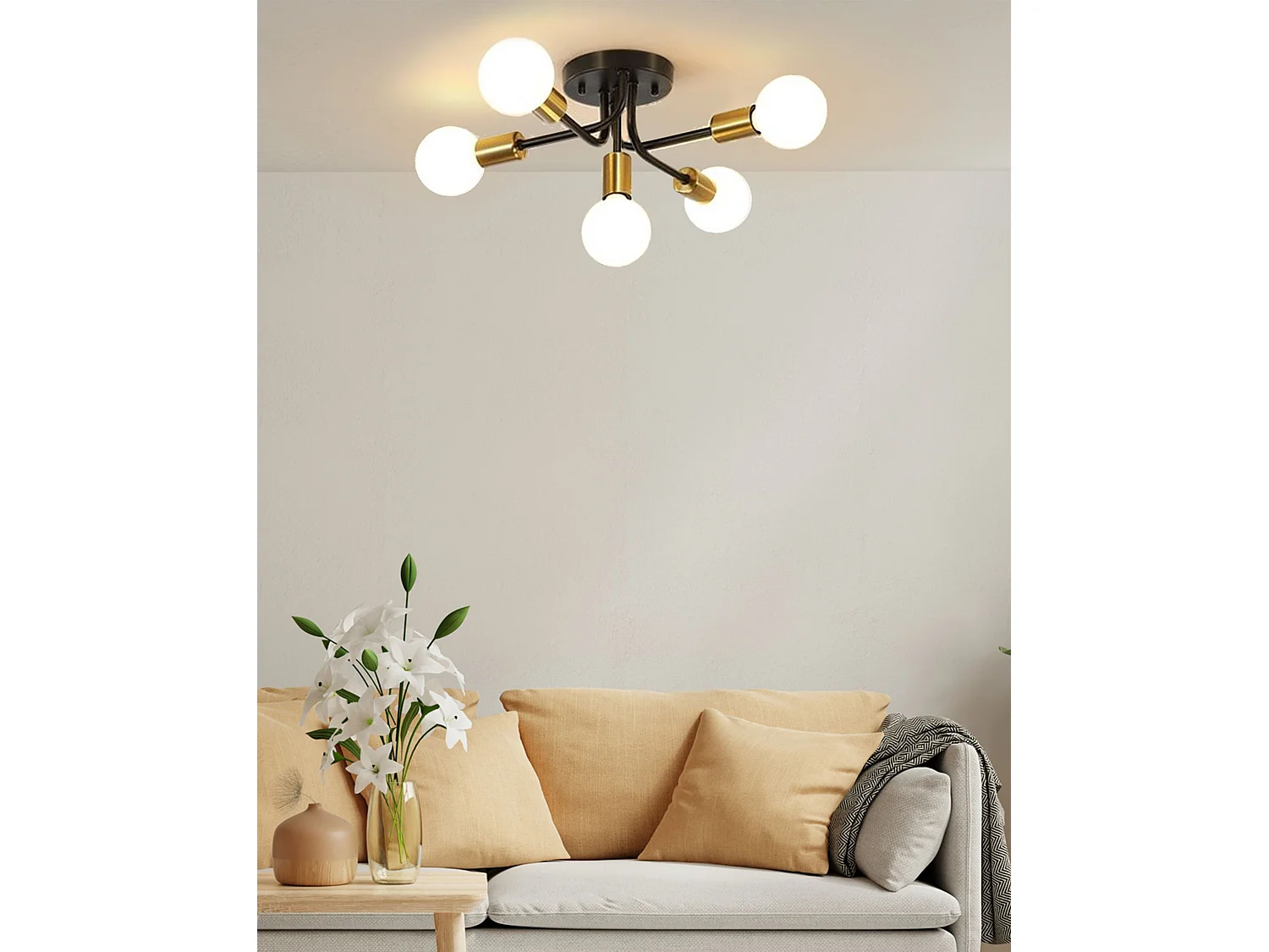 Lampe Toolight App1118-5C Black