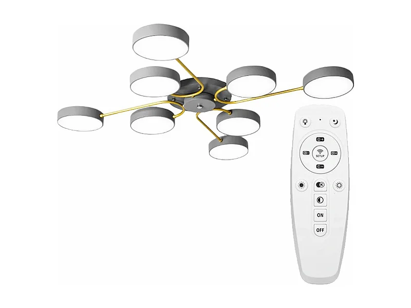 Lampe Toolight App532-8C Grey