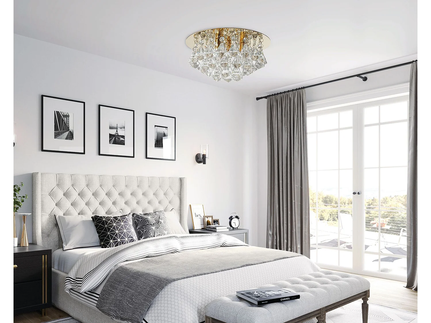 Lampe Toolight App1038-C Gold