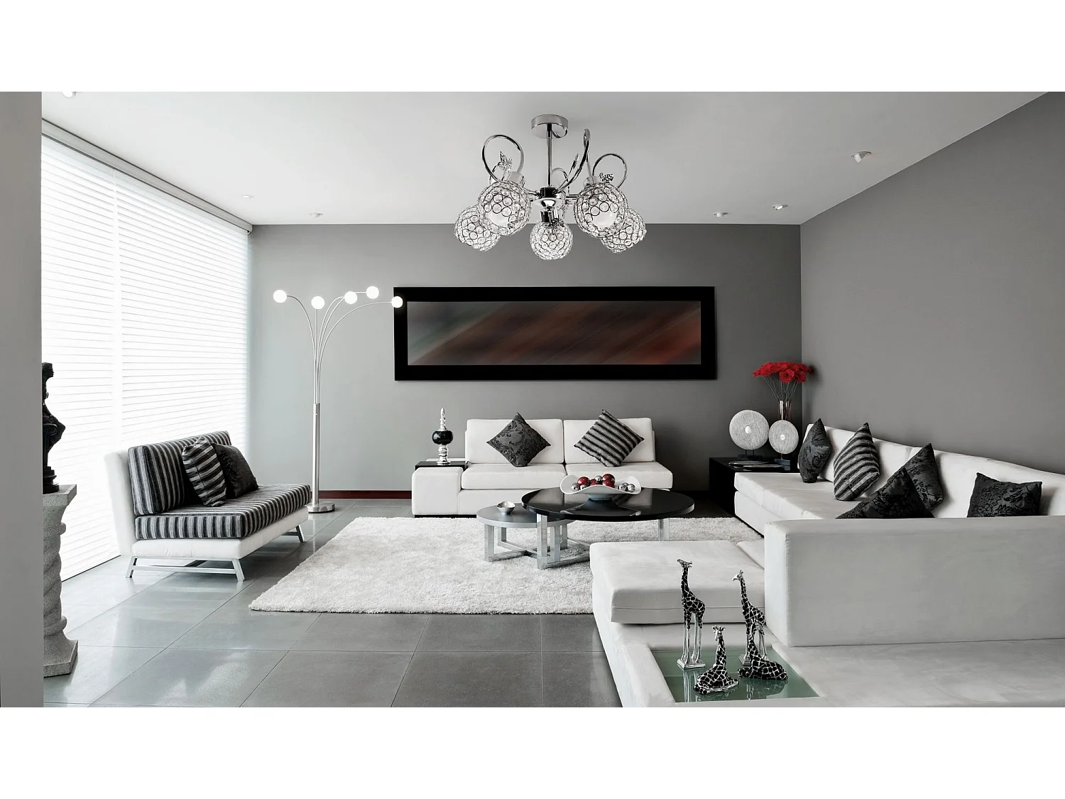 Lampe Toolight App636-5C Grey