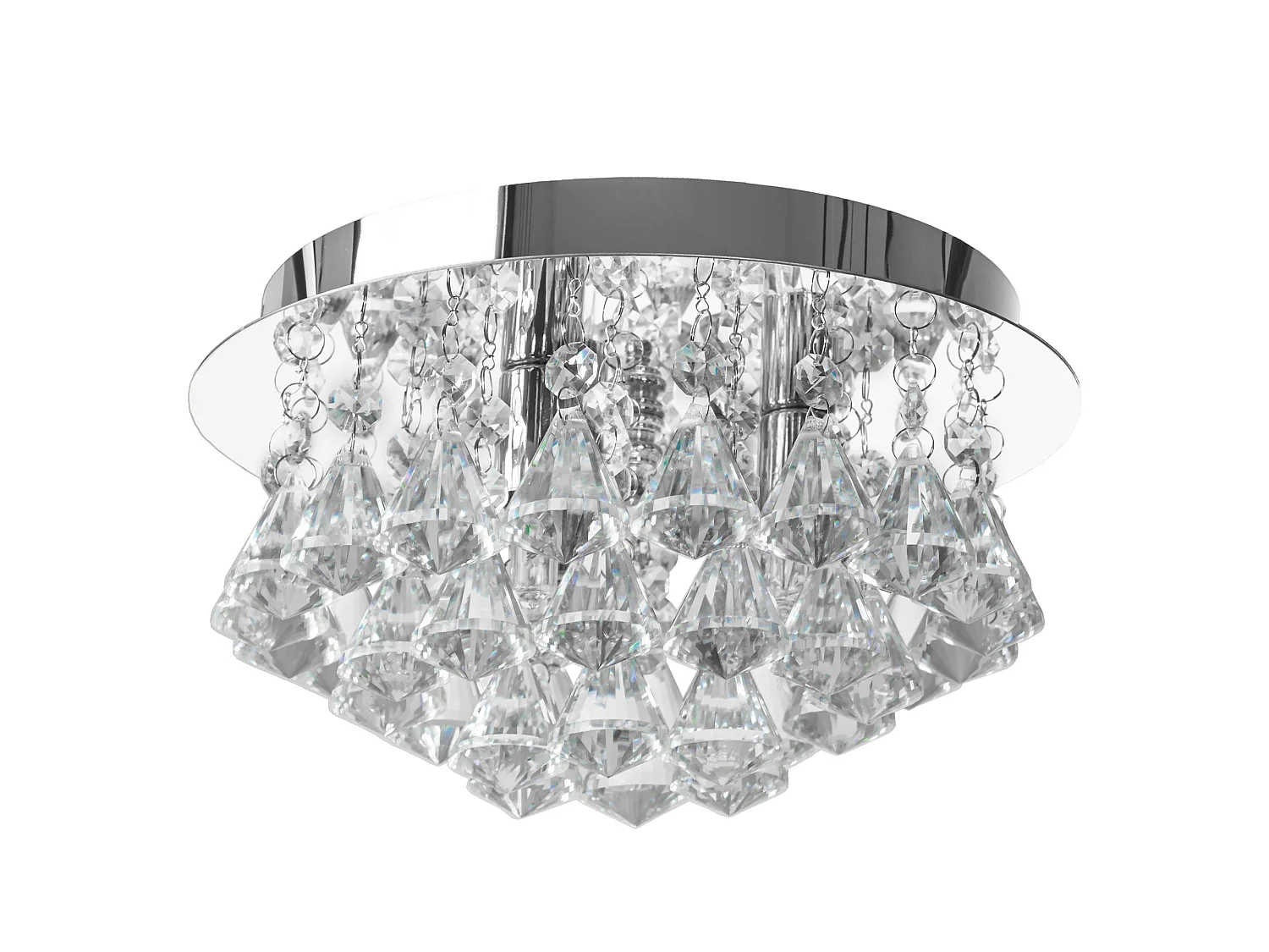 Toolight APP1039-C loftlampe krom 25X25X14,5CM