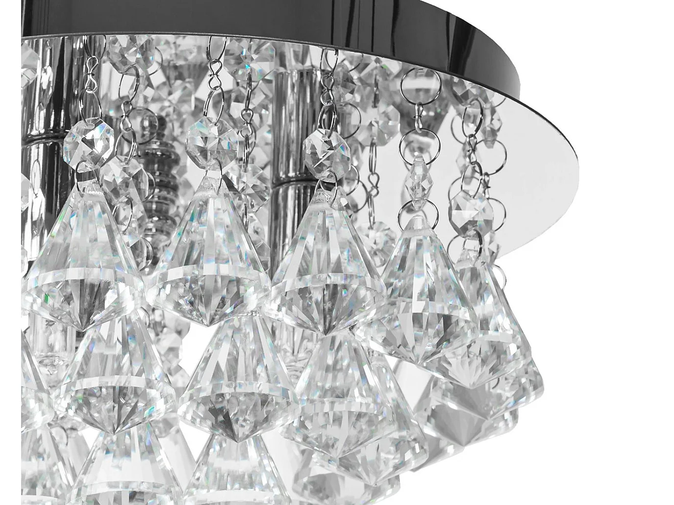 Toolight APP1039-C loftlampe krom 25X25X14,5CM