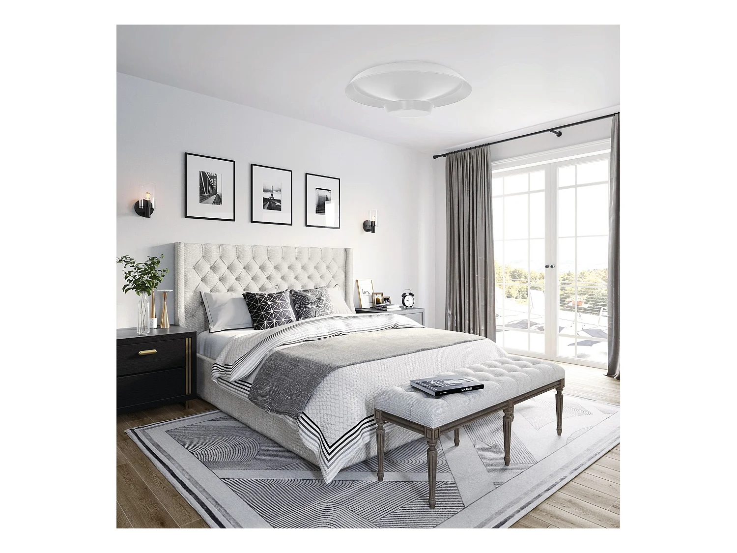 Deckenleuchte Toolight Led App1459 40Cm White