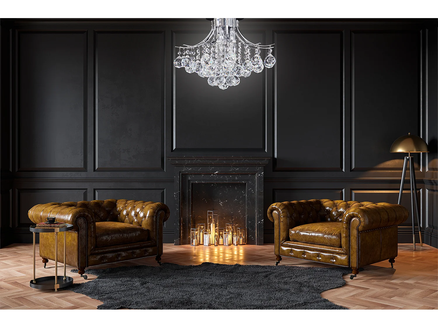 Lâmpada De Teto Toolight App784-3C Grey