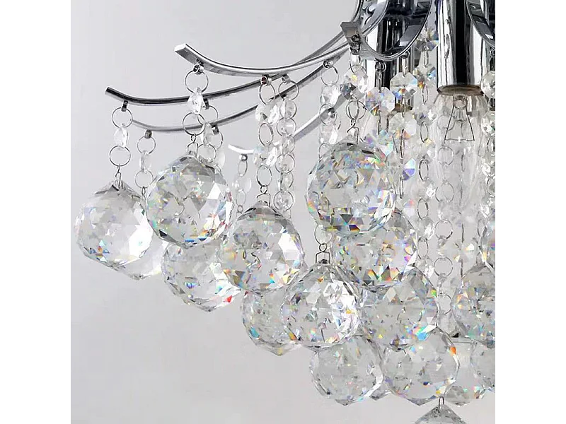 Lâmpada De Teto Toolight App784-3C Grey