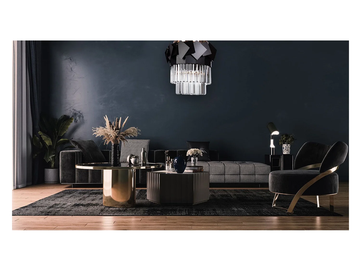 Plafonnière Toolight App1309-C Gold