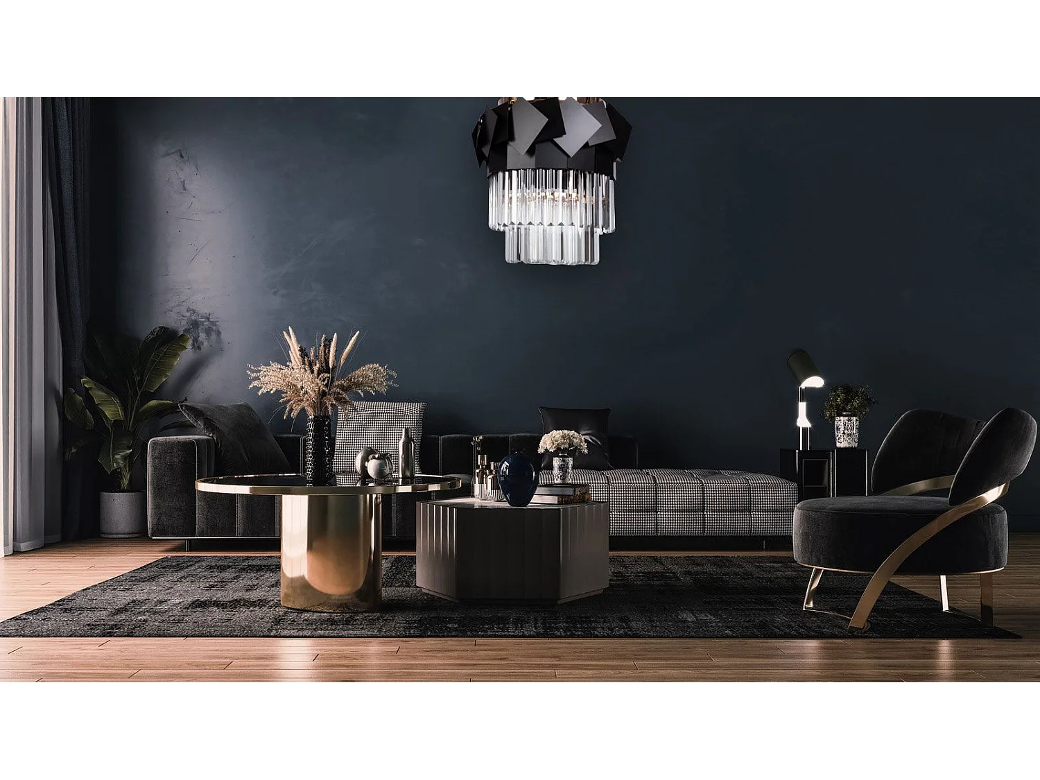 Lampe Toolight App1309-C Gold