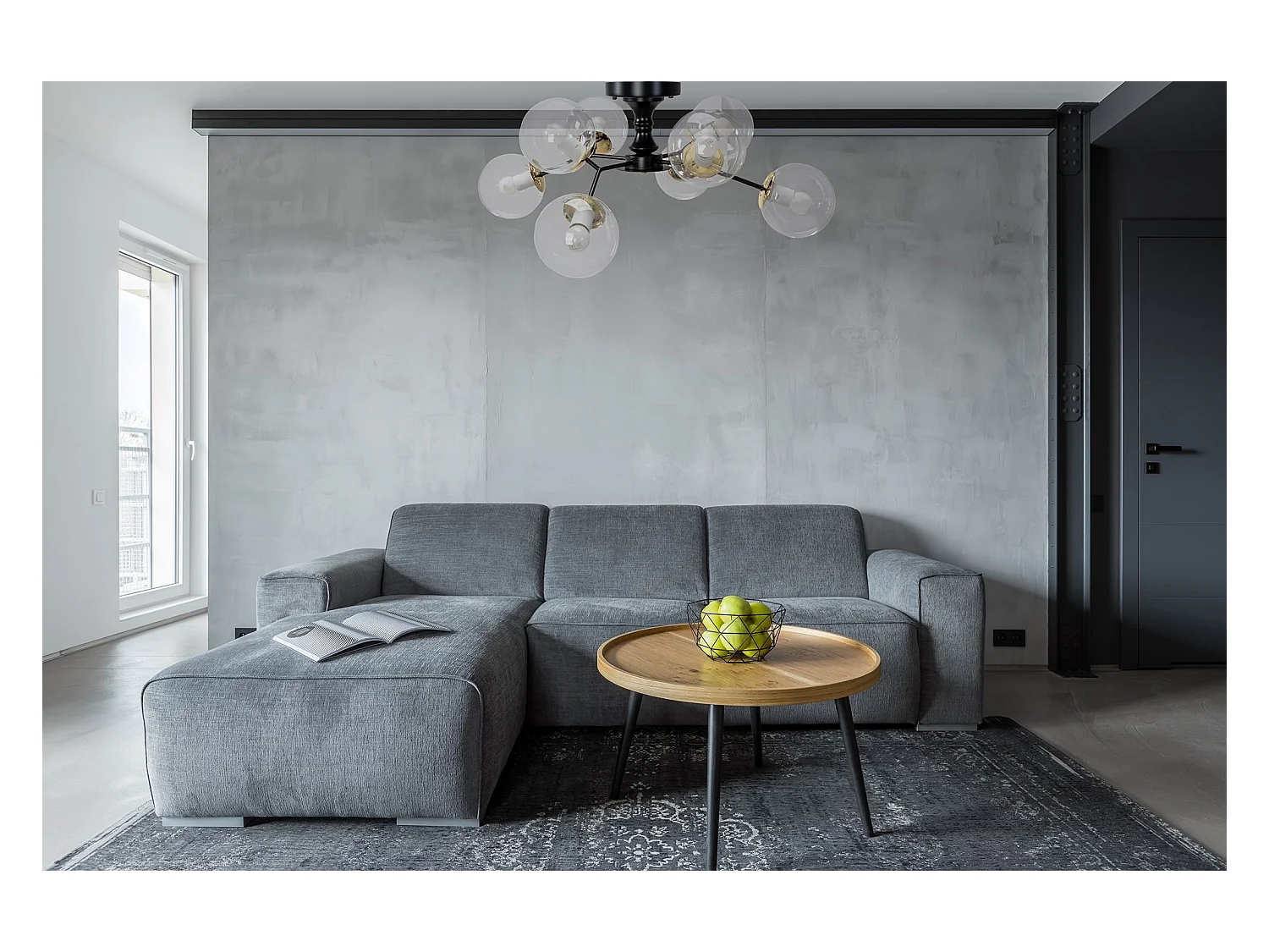 Lampe Toolight App1135-8C Black Gold