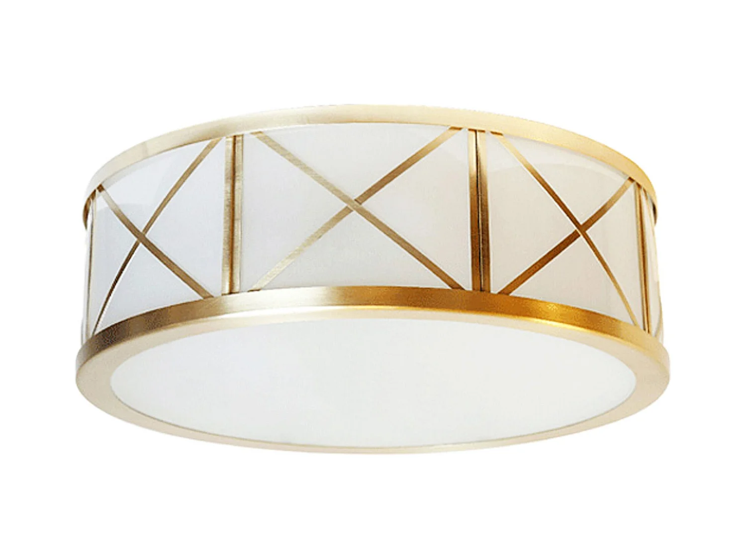 Lampada Da Soffitto Toolight App1241-C Round 45Cm Gold