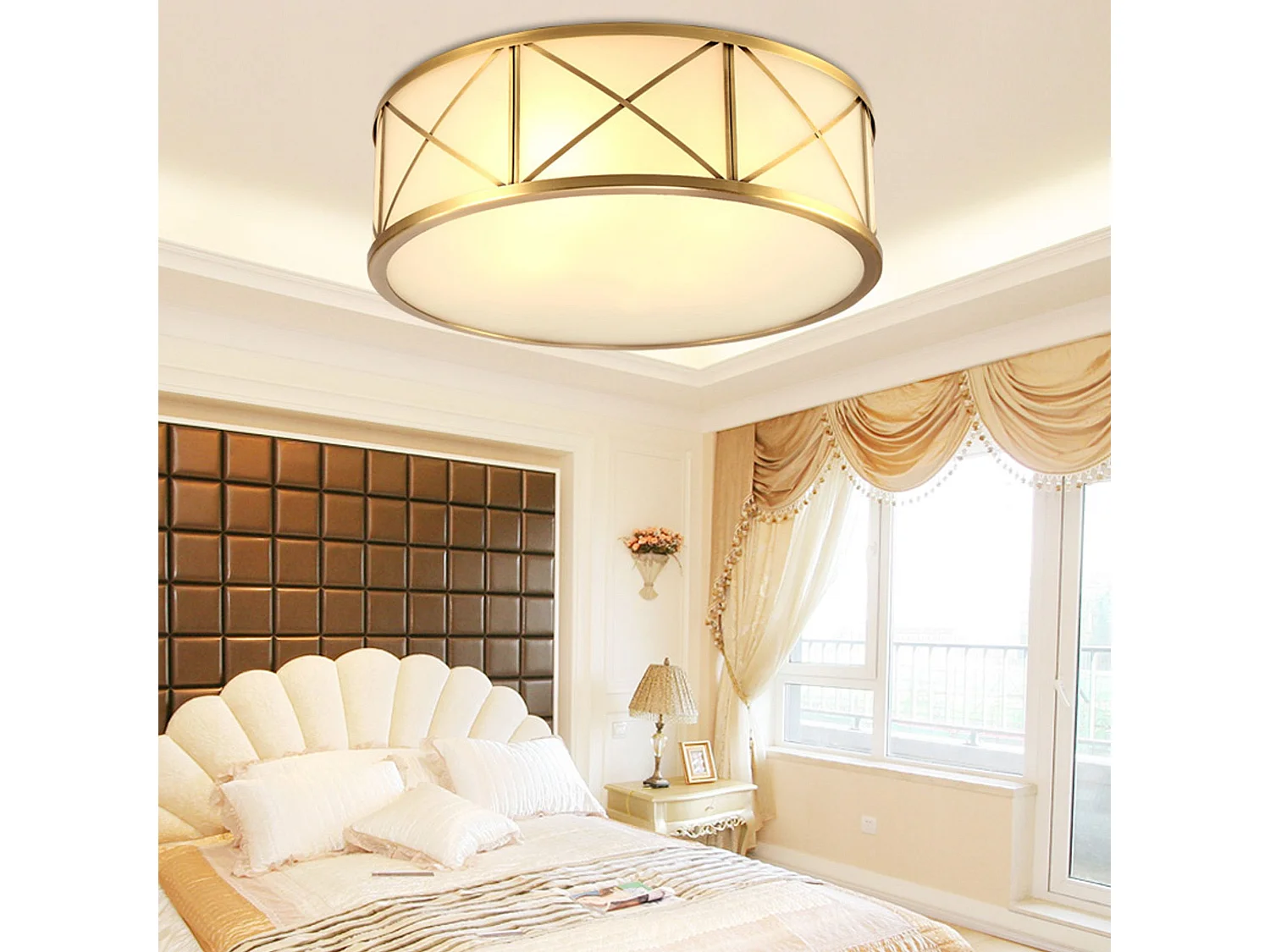 Plafonnière Toolight App1241-C Round 45Cm Gold