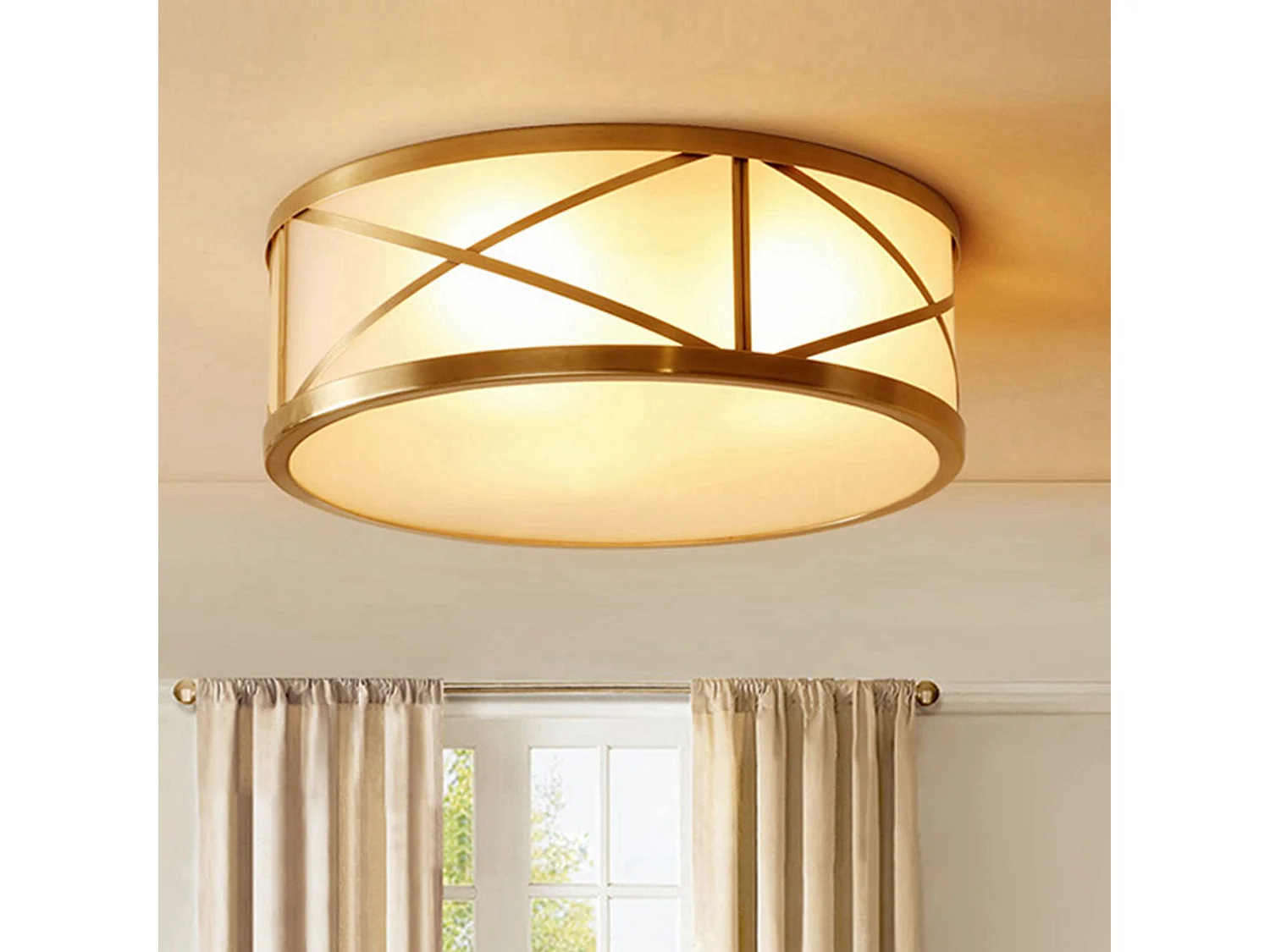 Plafonnière Toolight App1241-C Round 45Cm Gold