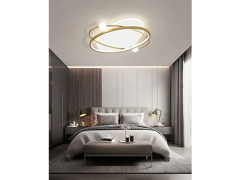 Lampada Da Soffitto Toolight App1059-C Gold