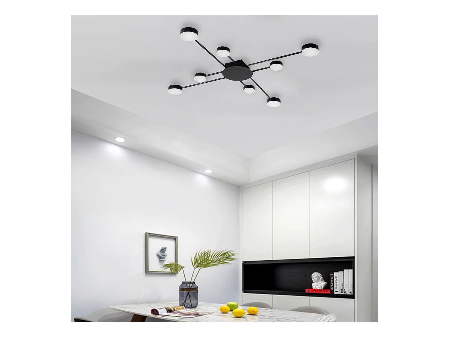 Lampe Toolight Led App523-8C Black