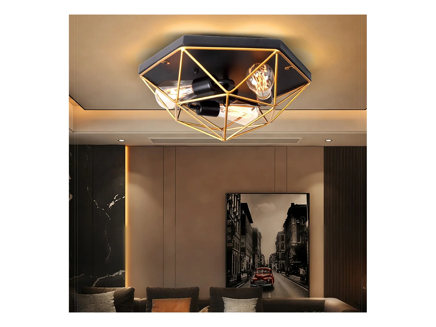 Lampe Toolight App1094-3C Black