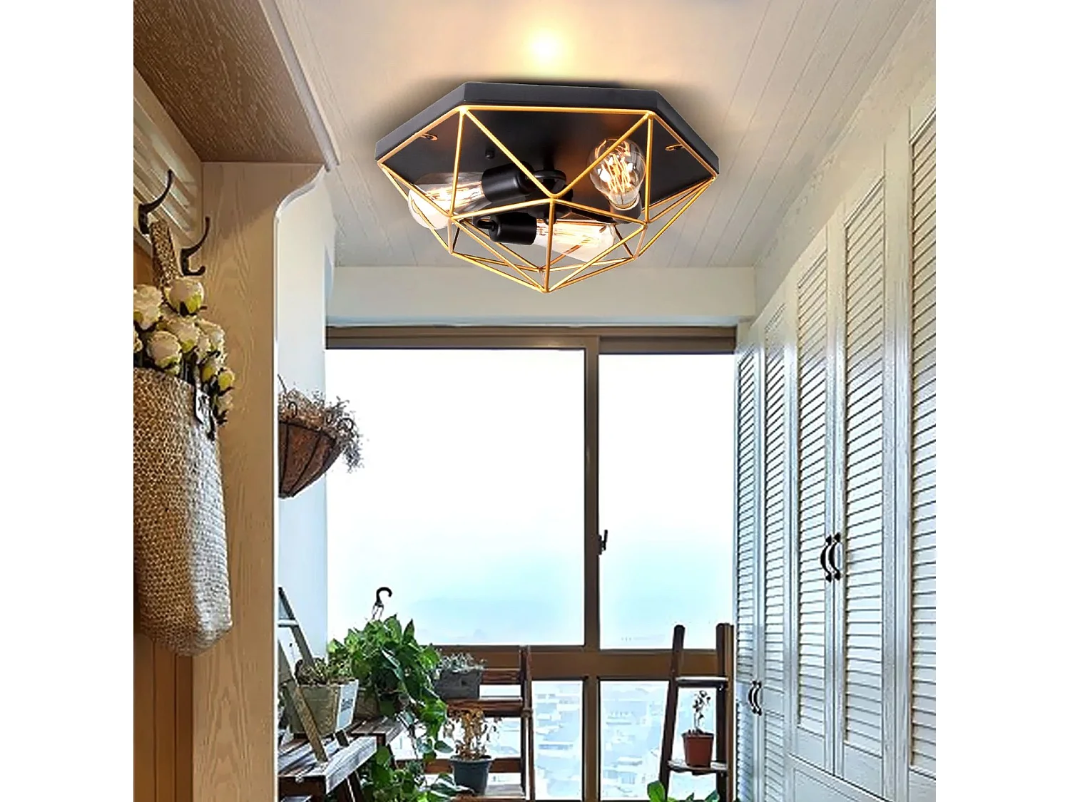 Lampe Toolight App1094-3C Black