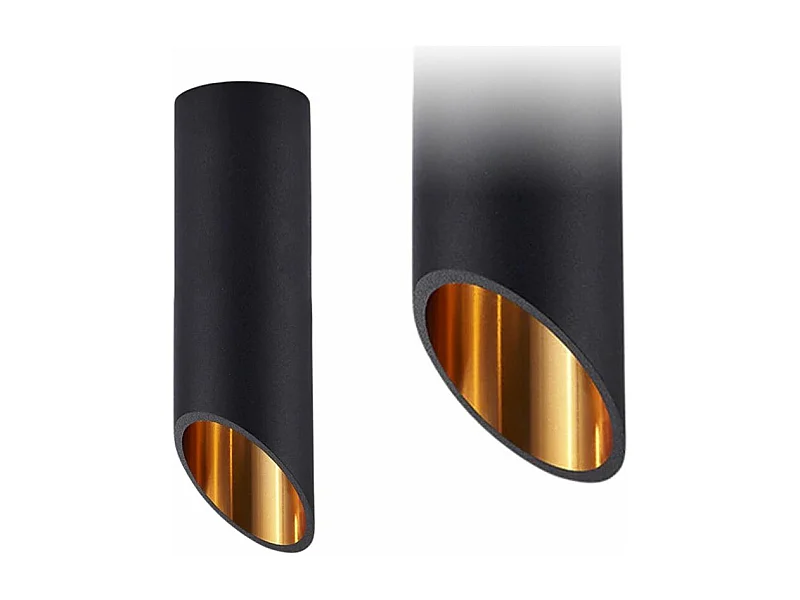 Lampe Toolight App571-1C 20Cm Black Gold