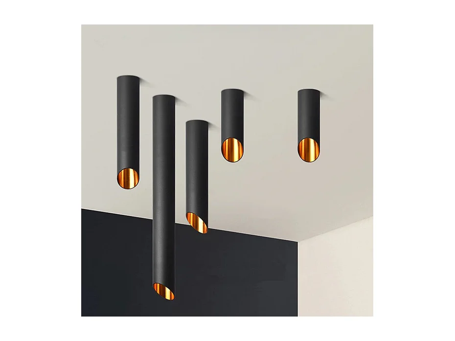 Lampe Toolight App571-1C 20Cm Black Gold