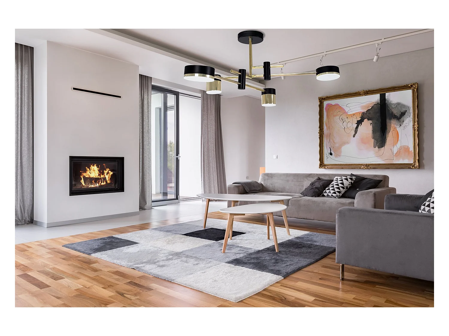 Lampe Toolight App1001-4C Black