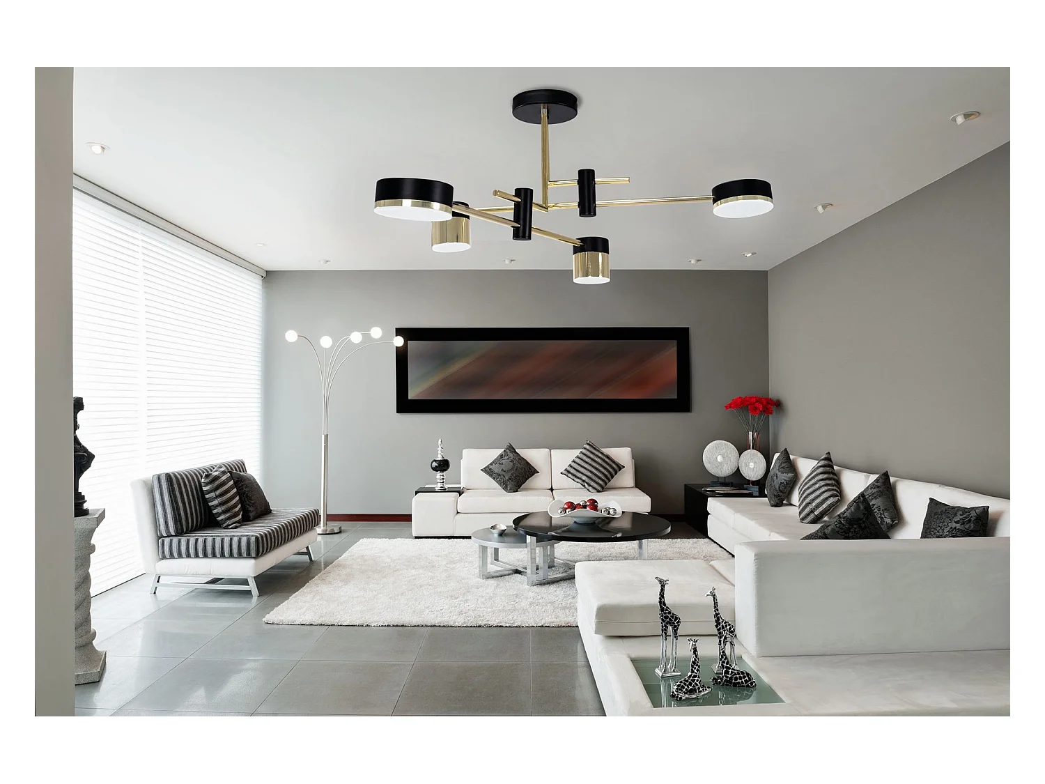 Lampe Toolight App1001-4C Black