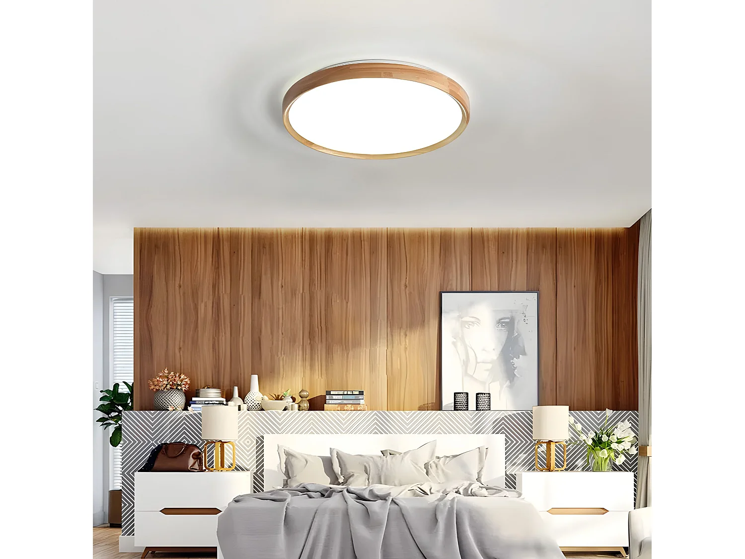 Lampe Toolight G116-C 40Cm 40Cm Beige