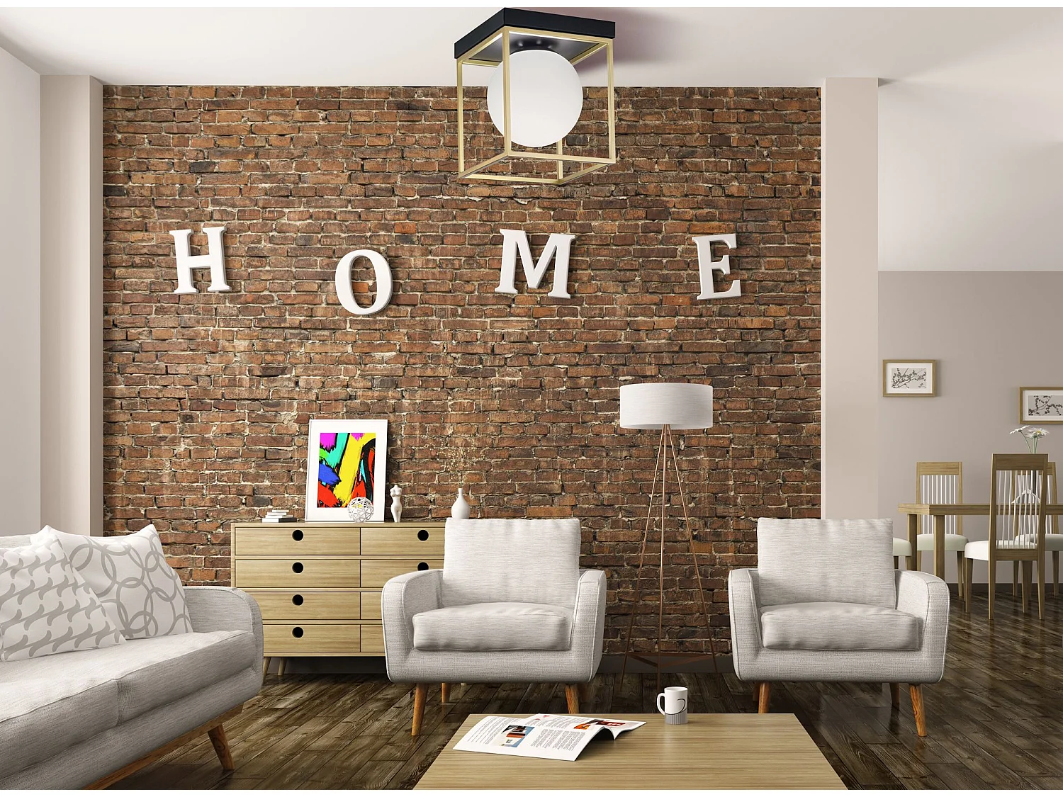 Lampe Toolight App1166-1C Gold