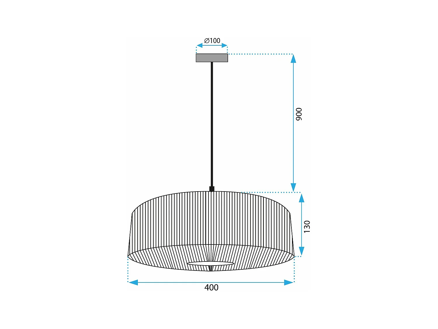 Lampe Toolight App1484-1C Black