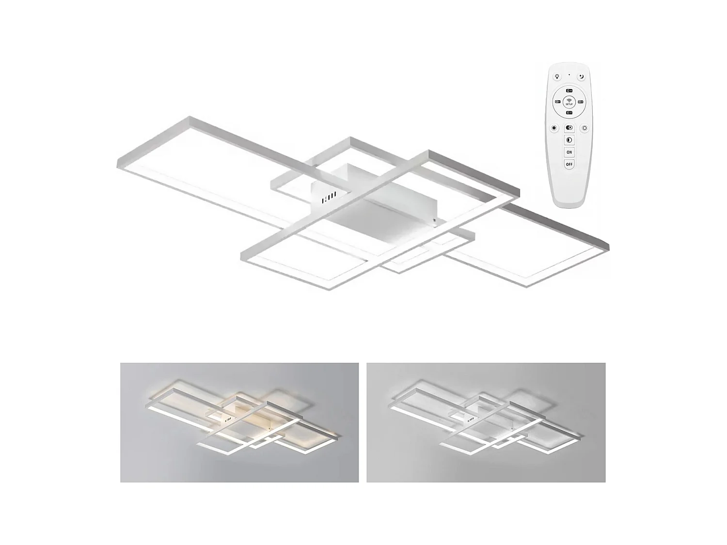 Plafonnière Toolight App660 White