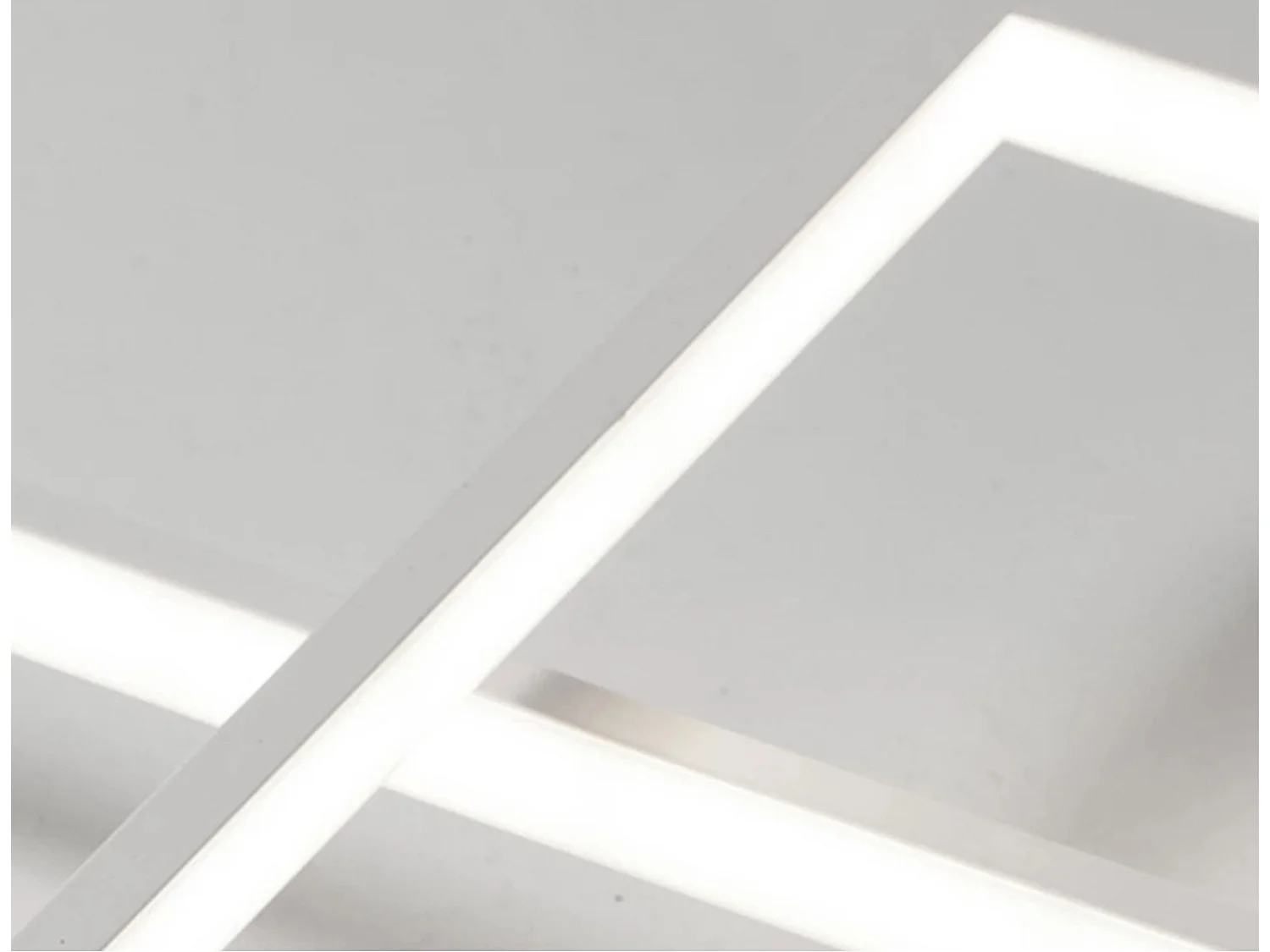 Toolight APP660 loftlampe hvid 90X90X6,5CM
