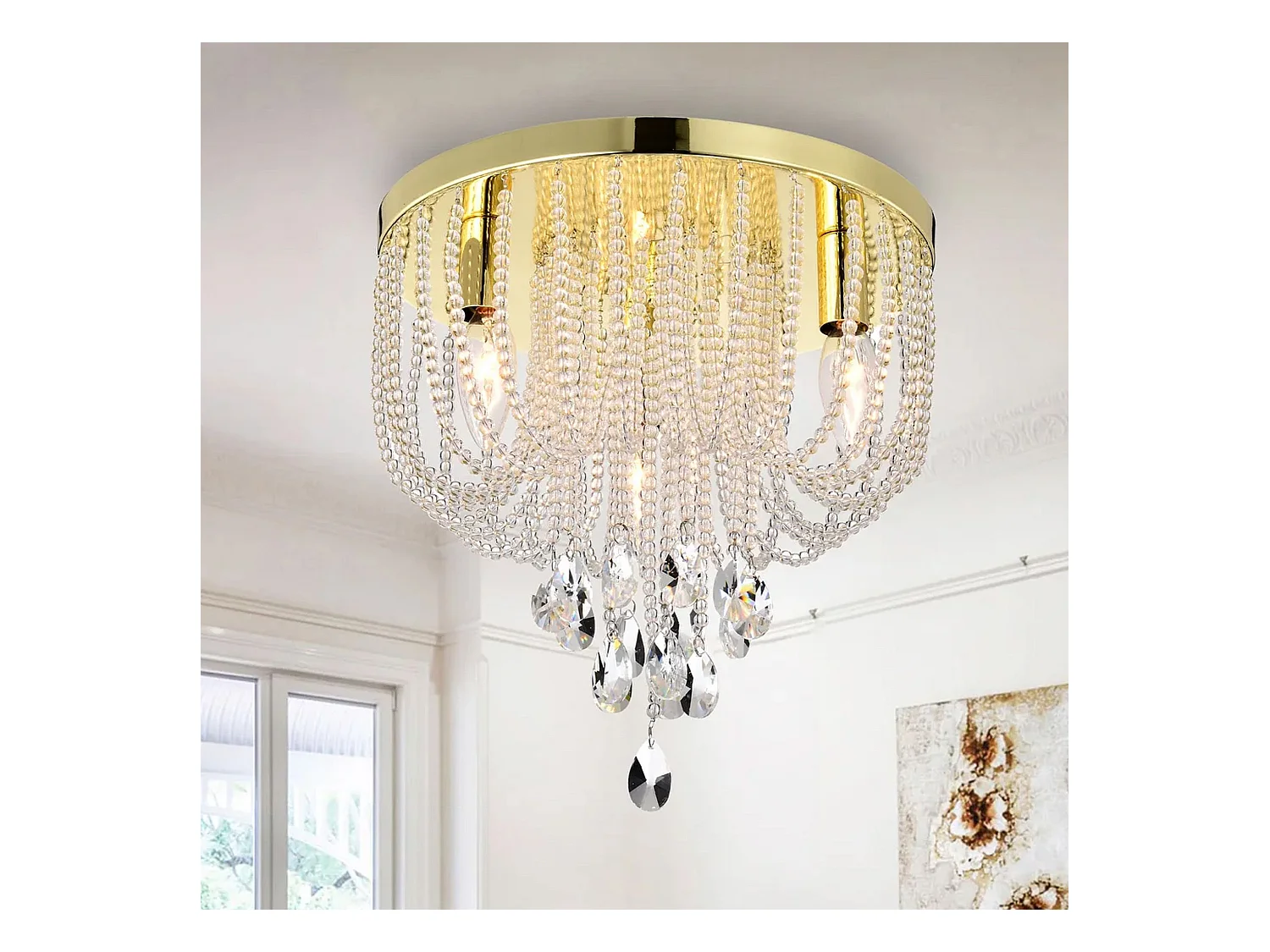 Lampe Toolight App1625-3C Chrome Gold