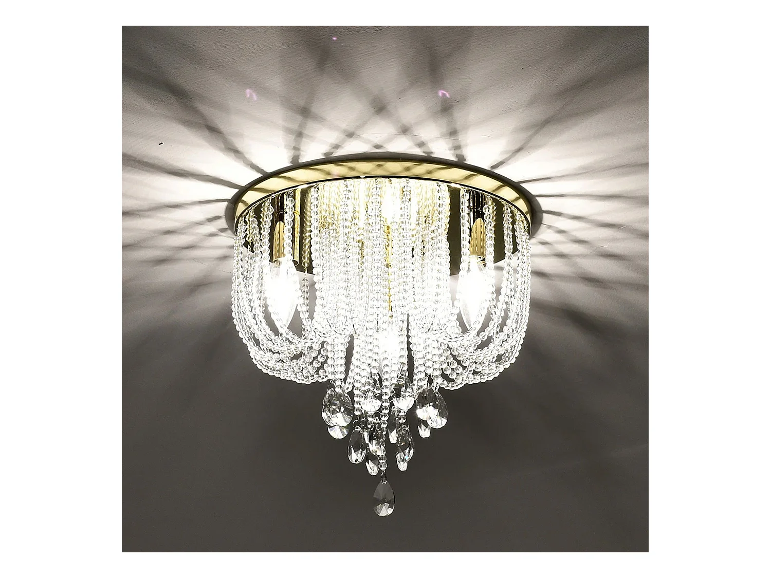 Lampe Toolight App1625-3C Chrome Gold