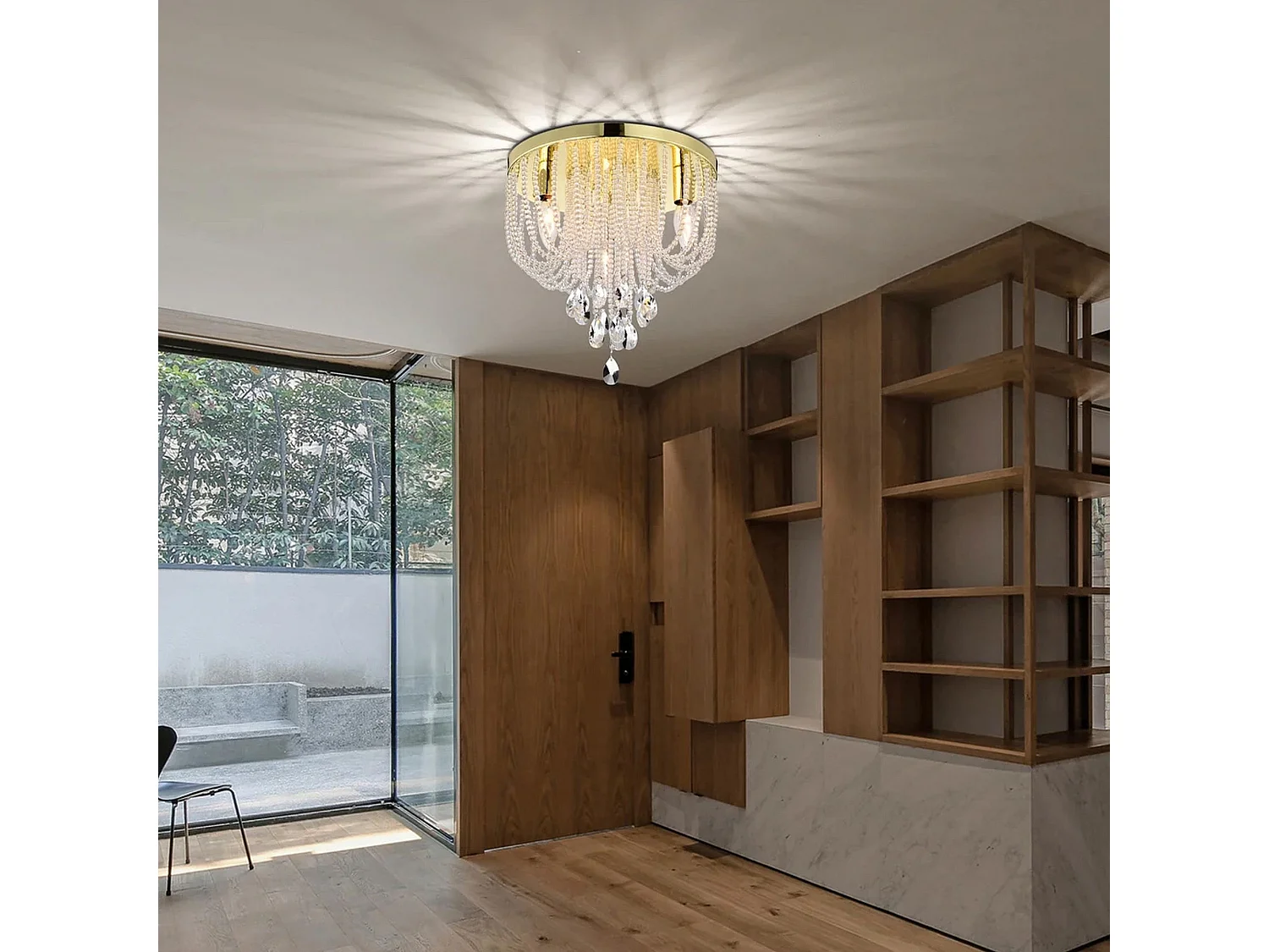 Plafonnière Toolight App1625-3C Chrome Gold