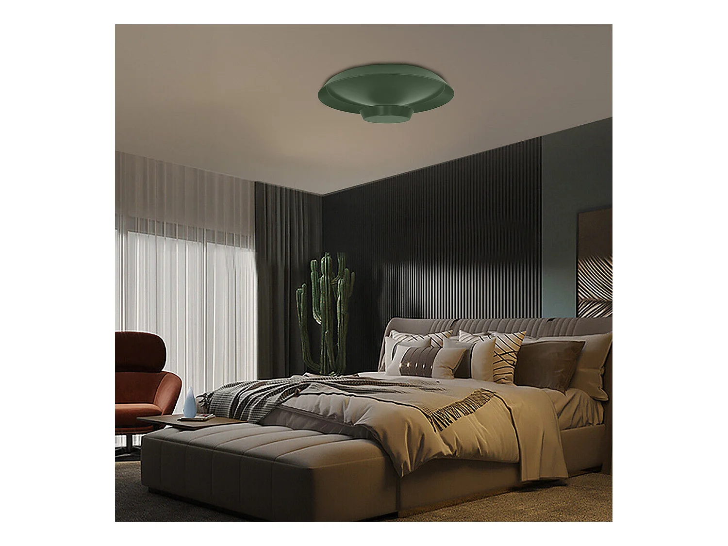Lampe Toolight Led App1460 40Cm Green