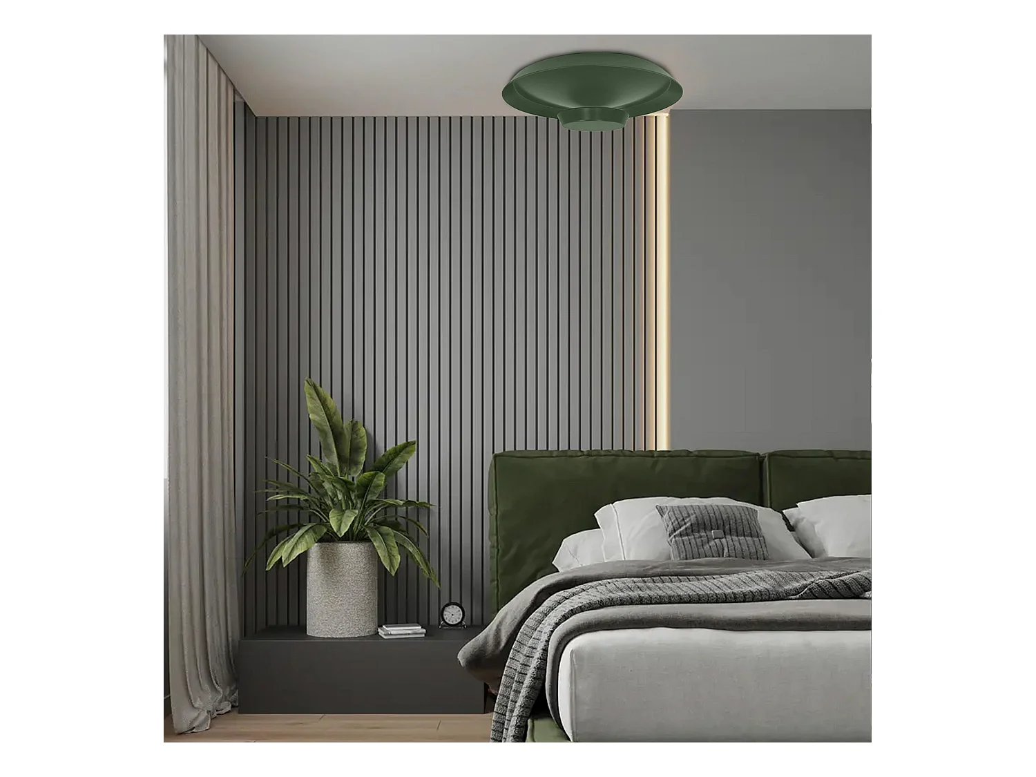 Lampe Toolight Led App1460 40Cm Green