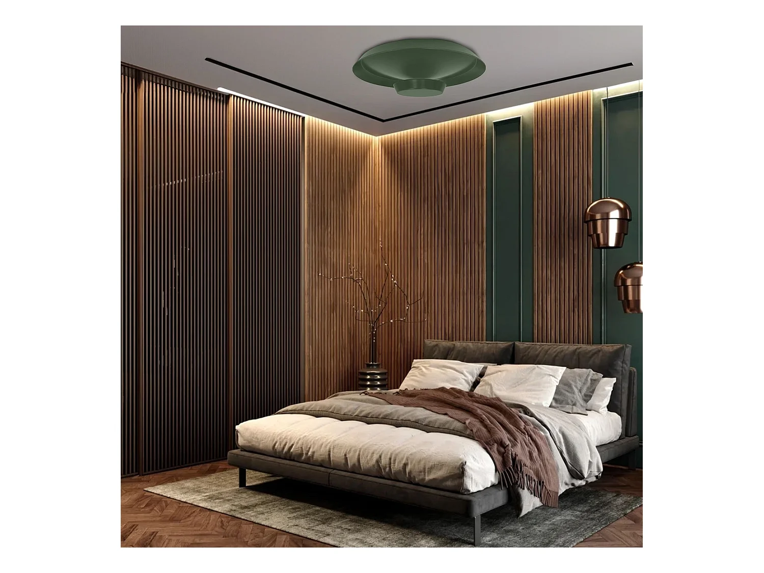 Lampe Toolight Led App1460 40Cm Green