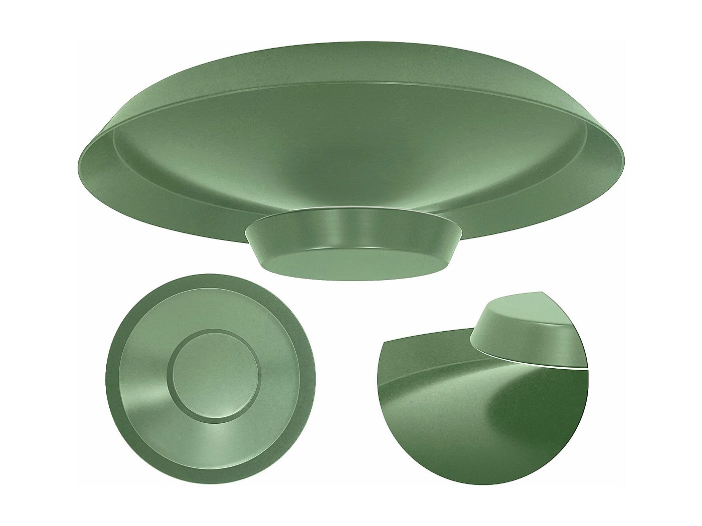 Set Di 6 Faretti Led Orientabili, Ecd Germany, 5 W, Rotondi, 105 Mm, Argento, 6000 K, Luce