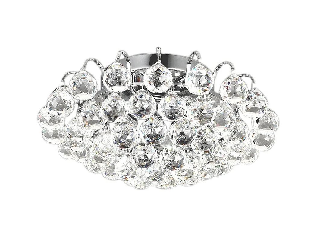 Lâmpada De Teto Toolight App783-3C Transparent