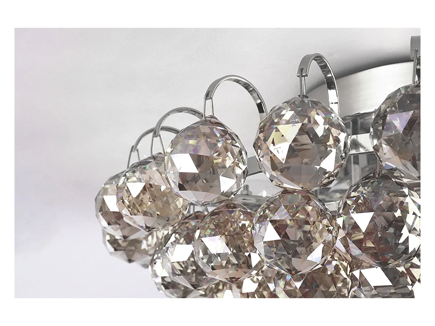 Lâmpada De Teto Toolight App783-3C Transparent